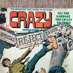 CRAZY MAG SPECIAL REJECT ISSUE  OCT 74